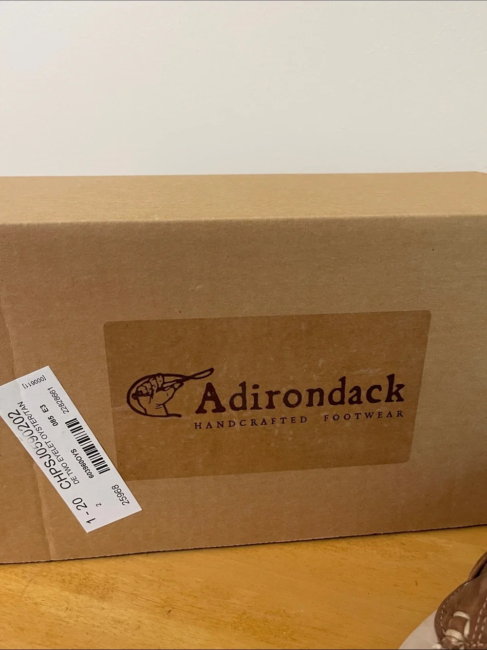 Adirondack Two-Tone Tan & Beige Leather Boat Shoes